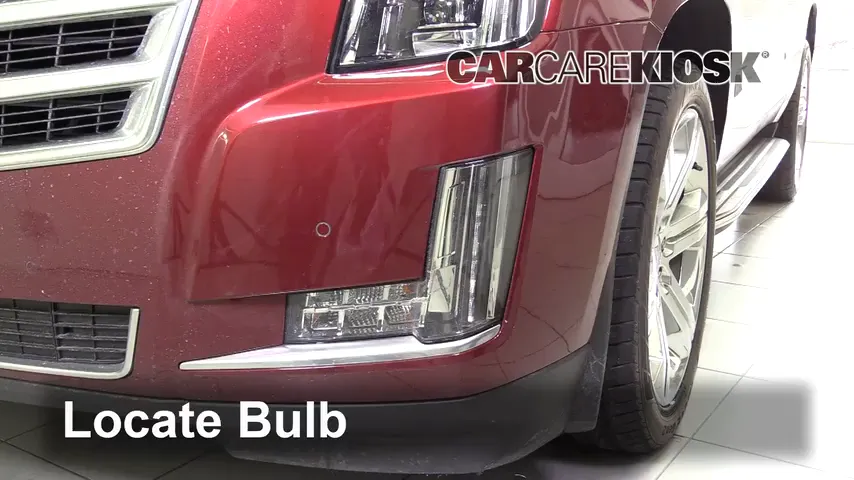 2016 Cadillac Escalade ESV Luxury 6.2L V8 FlexFuel Lights Turn Signal - Front (replace bulb)
